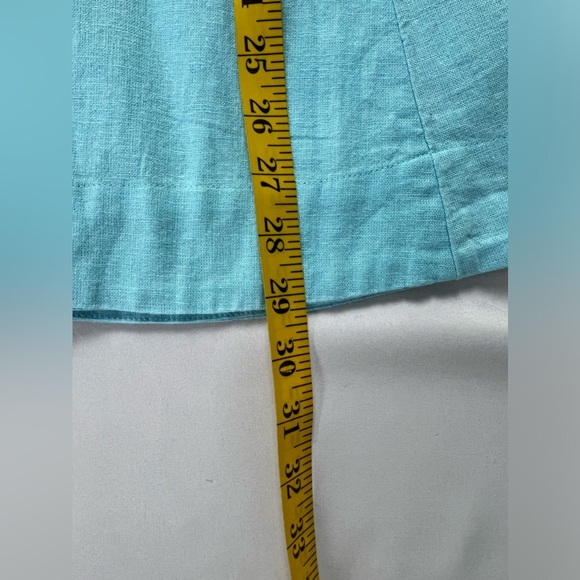 Abercrombie & Fitch Linen Cotton Blend Mini Dress - Picture 14 of 15